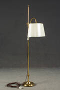 Stehlampe. Messing. 147 cm.  Diese Ware steht erneut zur Auktion unter der Warennummer 4919483