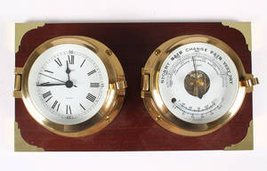 Royal skibsur og barometer