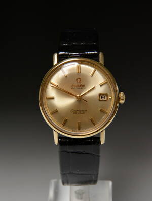 Omega Seamaster De Ville Automatic herrearmbåndsur af delvis forgyldt stål