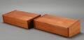 Par sengeborde af teak, 1950erne 2