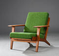 Hans J. Wegner. Lænestol af teak, model GE 290 
