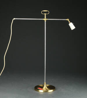Kaare  Esben Klint. Le Klint. Bordlampe, model 319 