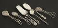 Serveringsbestick 7st, silver, 1900-tal