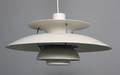 Poul Henningsen PH5 pendel, hvidlakeret
