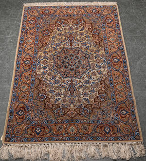Persisk Isfahan tæppe, 174x109 cm. Denne vare er sat til omsalg under nyt varenummer 4514087