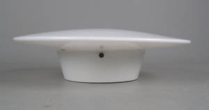 Arne Jacobsen. Eklipta vægloftlampe opal