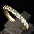 Brillanten Ring, 585er Gelbgold