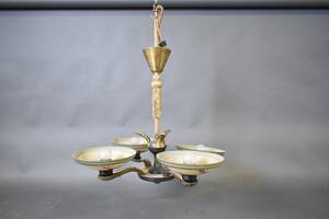 Taklampa, 1940-tal, höjd 72 cm