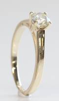 Solitairering, ca. 0.50 ct.