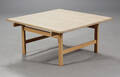 Hans J. Wegner. Sofabord, massivt egetræ
