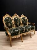 Soffa, rokokostil.