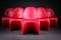 Verner Panton. Sæt på seks frisvinger-stole Panton Chair 6