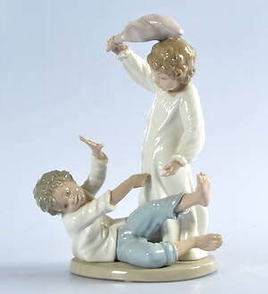 FIGURIN, porslin, Nao, Spanien.