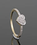 Diamond ring approx.  0.052ct