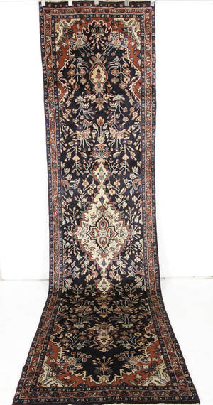 a6272 Persisk Hamadan 380 x 100 cm