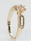 Solitairering, ca. 0.48 ct.