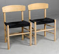 Børge Mogensen 1914-1972. To stole, model J-39  2