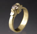 Solitaire ring ca. 0.51 ct. Denne auktion er annulleret - se nu vare 1913375