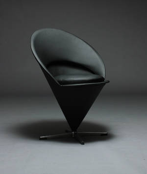 Verner Panton. Kræmmerhusstol  Cone chair