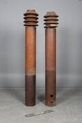 Peter Bysted. To udendørslamper model Bysted 2