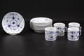 Royal Copenhagen, Musselmalet riflet kaffeservice 11