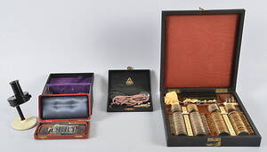 OPTISKA LINSERUTRUSTNING, 1900-talets början.