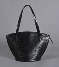 Louis Vuitton skuldertaske model Saint Jacques - Sort Epi