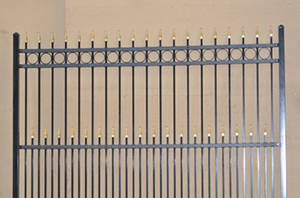 10 m Smedejernshegn, 160 x 240 cm med guldspir saml selv 4