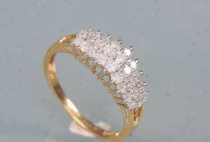 Diamantring ca. 0,51 ct.