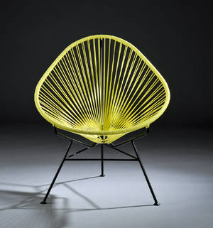 OK Design, Acapulco stol, gul