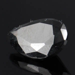Uindfattet behandlet sort diamant ca 3.62  ct.