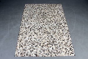 Koskindstæppe. Patchwork, 242 x 175 cm.