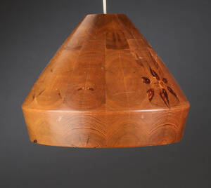 Pendel af massiv fyrretræ