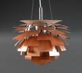 Poul Henningsen. Koglen af kobber med org. emball. Ø 48 cm Denne vare er sat til omsalg under nyt varenummer 4104172