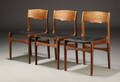 Dansk møbelproducent. Tre spisestole 3
