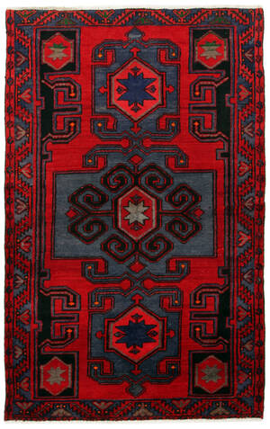 Persisk Zanjan tæppe, 205X128 cm.