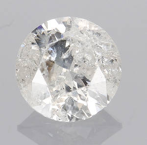 Uindfattet diamant, ca. 0.83 ct