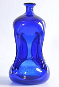 KLUCKFLASKA, glas, troligen Danmark.
