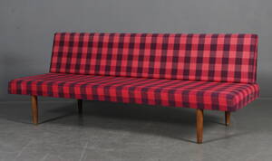 Briks med ryglæn m magasin, 1960erne