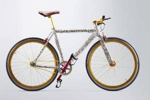 Enghouse Special Edition sportscykel, nummereret, speciallakering leopard