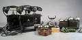 Samling telefoner m.m. 10