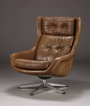 Dansk møbelproducent. Lænestol, 1970erne