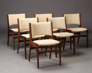 Dansk møbelproducent. spisestole, teaktræ 6