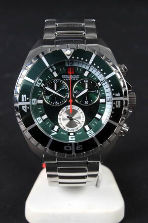 Swiss Military Hanowa Chronograph. Swiss made Herrearmbåndsur. 