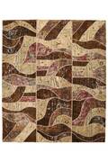 Persisk patchwork tæppe, 288X243 cm.
