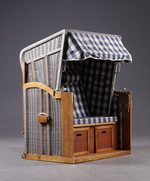 Strandkurv, model Hornbæk blåternet