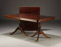 Engelsk Two pillar table, mahogni