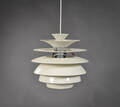 Poul Henningsen for Louis Poulsen, pendel, Kuglelamel  Snowball.