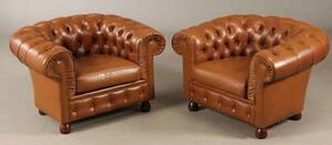 Chesterfield stil. Par lænestole 2