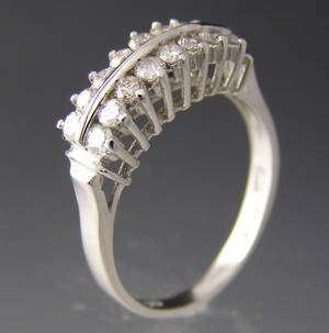 Brillant ring ca. 0.64 ct.